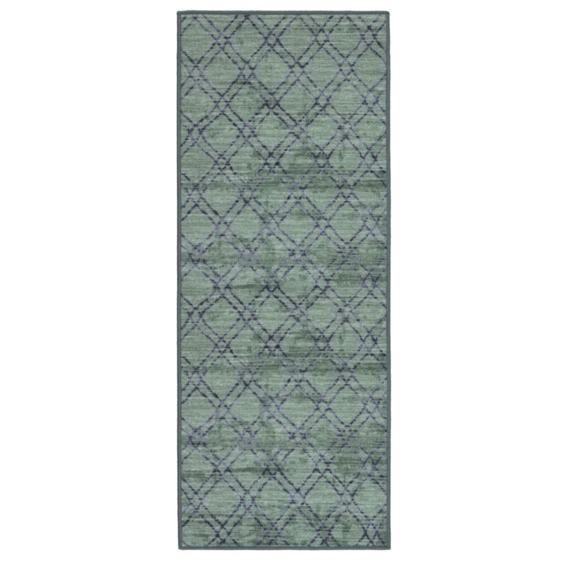 Chodnik antypoślizgowy 80x200 cm Vita e-floor Romby zielony 1 szt