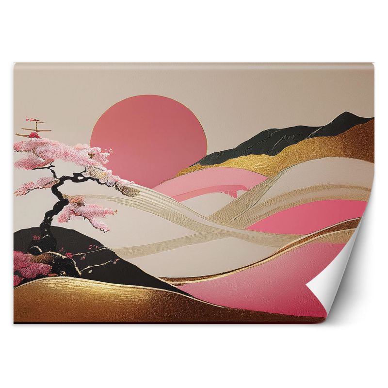 Fototapeta Feeby Azjatycki krajobraz abstrakcyjny 450x315 1 szt