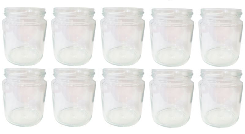 Słoiki MODO24 250ml dżemy konfitury przyprawy deserki 66mm PZH 10 szt.