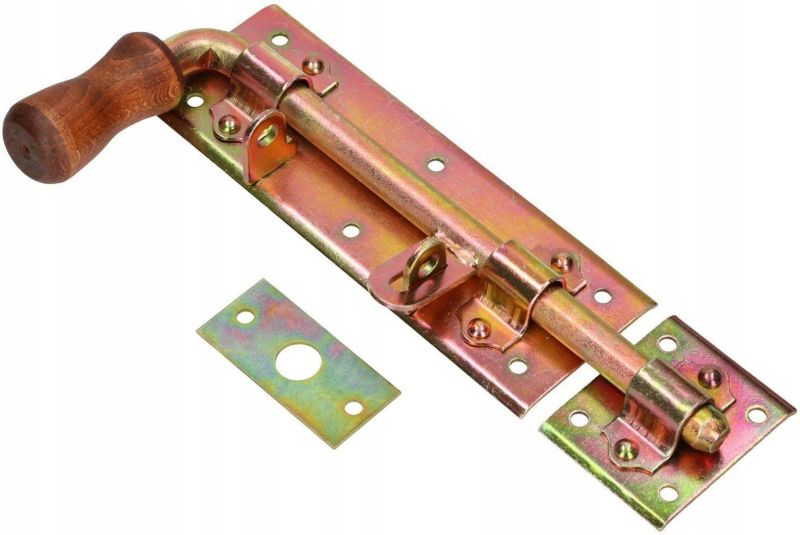 Zasuwa garażowa KOTARBAU rygiel 280 mm bramy furtki drzwi lewa 1 szt.