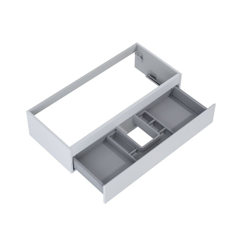 Szafka podumywalkowa Oltens Vernal wisząca 100cm szary mat, QuietClose, 1 szuflada 1 szt.