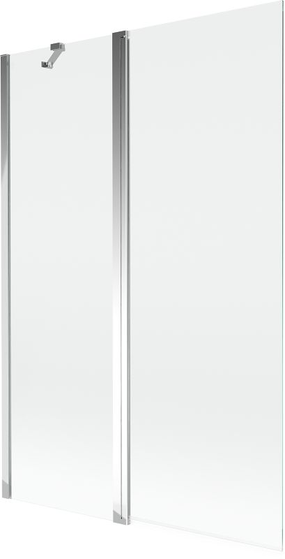 Parawan nawannowy Mexen Mist transparent 120x150 cm 2-skrzydłowy 1 szt