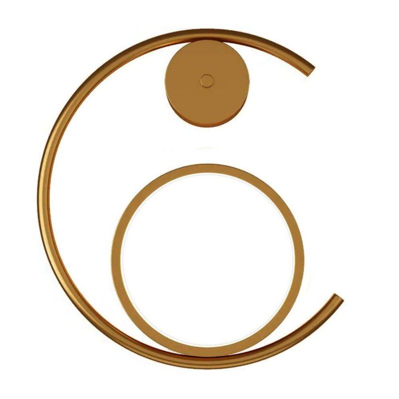 Kinkiet Toolight Led App1143-W Złoty 1 Szt