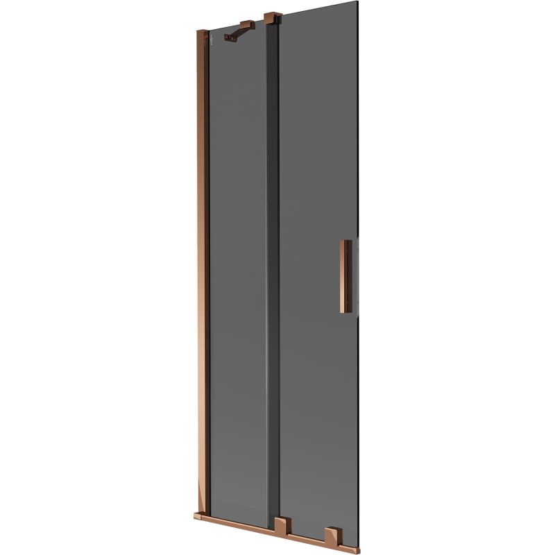 Parawan nawannowy ruchomy Mexen Velar grafit różowe złoto 75x150 cm 1 szt.