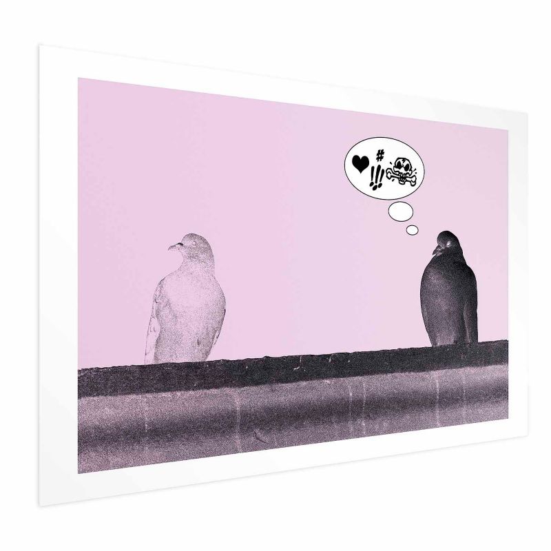 Plakat Artgeist Zaloty 60x40 cm bez ramy z marginesem 1 szt