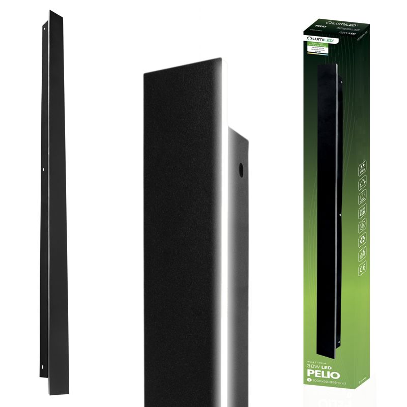 Lampa Ogrodowa Lumiled LED Lumiled Natynkowa Kinkiet Elewacyjny Ścienny 30W 4000K IP65 1 szt.