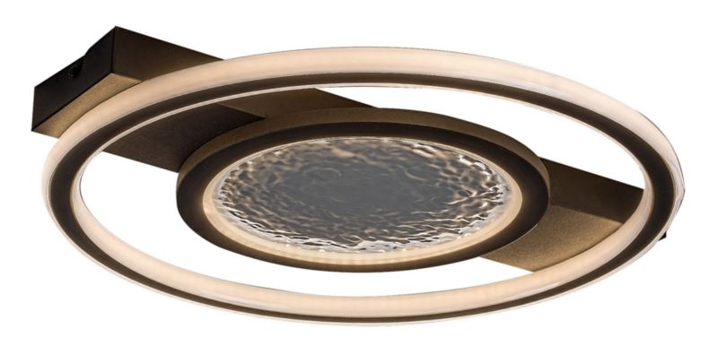 Lampa sufitowa wisząca Rabalux Aranis 3775 czarno-biała nowoczesna wbudowany LED 50W 1 szt.