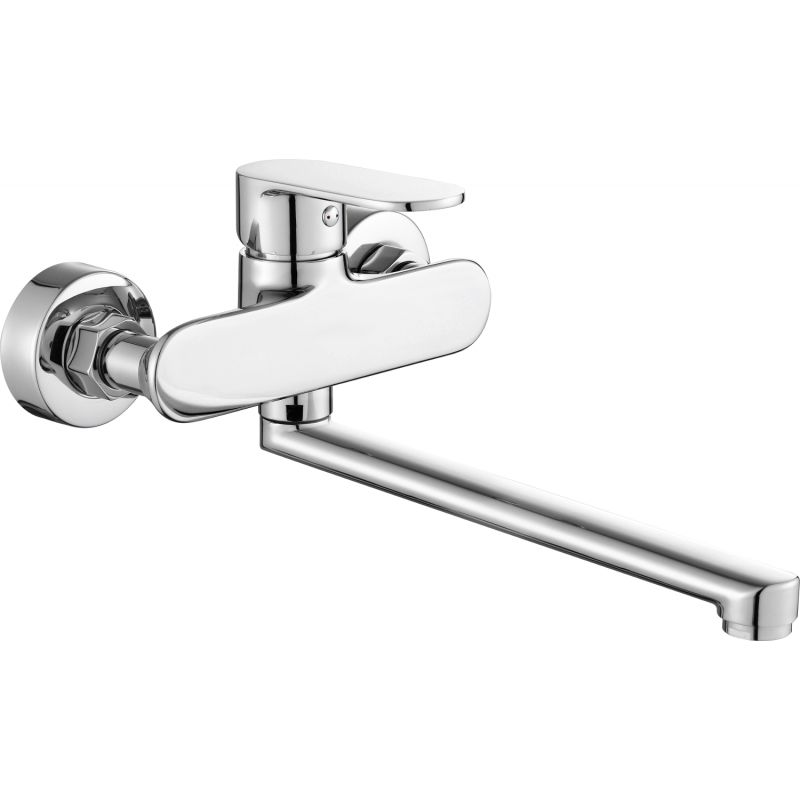 Bateria wannowa ścienna Mexen Milo chrom 33,6 cm 1 szt.