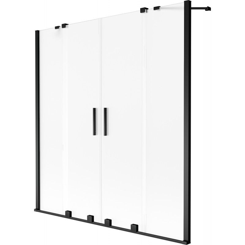 Parawan nawannowy Mexen Velar czarny 140 x 150 cm 1 szt.