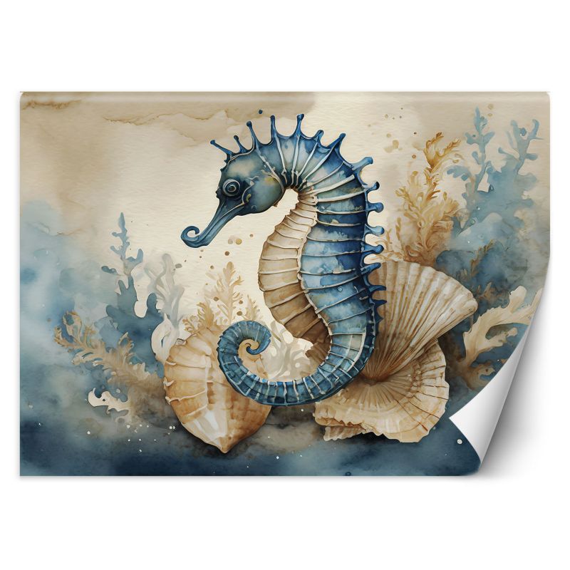 Fototapeta Feeby Konik morski niebieski 150x105 1 szt