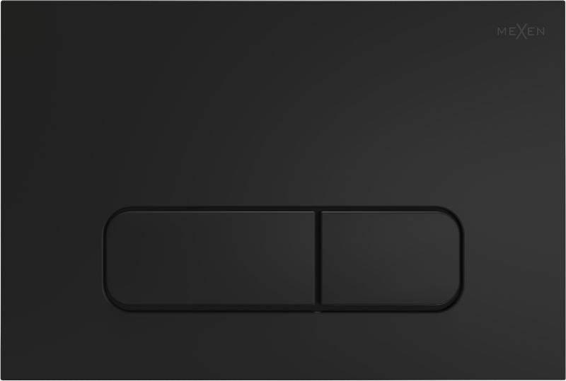 Przycisk spłukujący Mexen Fenix 02 czarny matowy 1 szt.