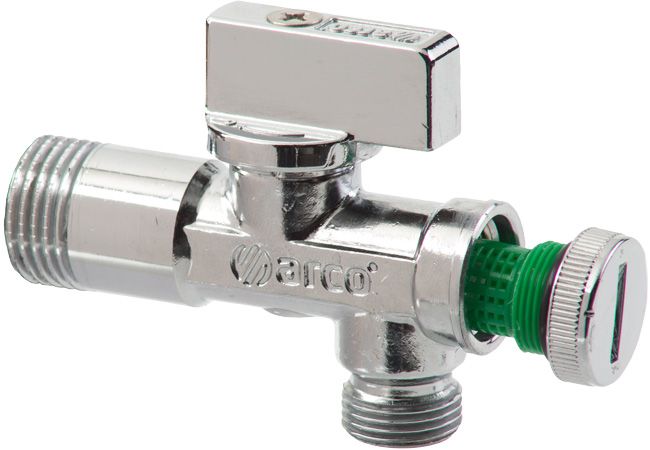 Zawory kątowe Arco 1/2" x 3/8" antykamienne z filtrem 2 szt.
