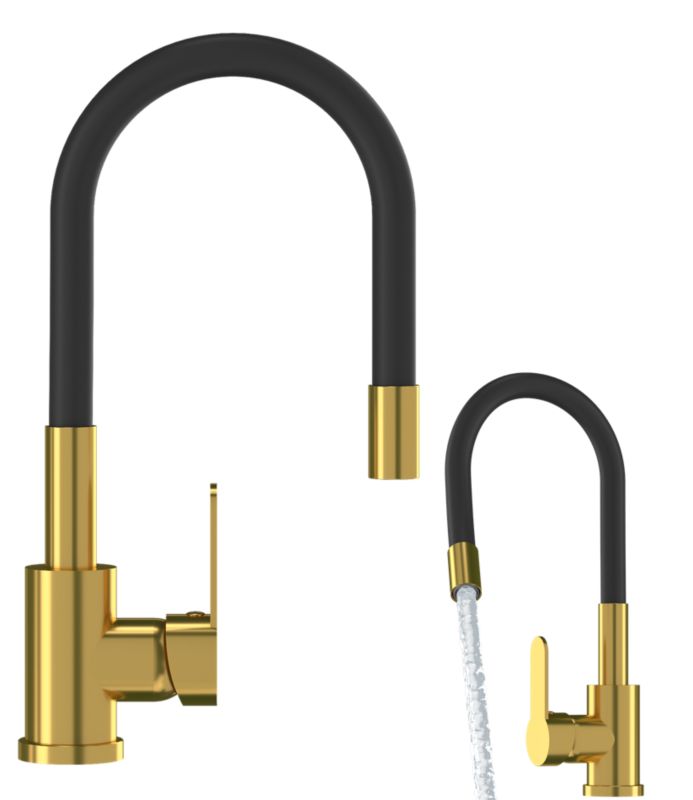 Bateria Kuchenna Granitan Grado z Elastyczną Wylewką 1szt.