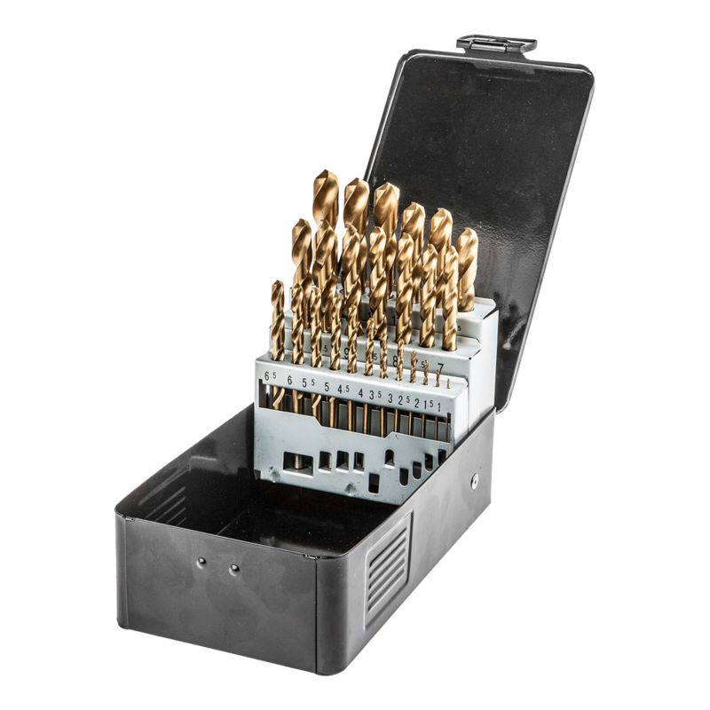 Wiertła do metalu GRAPHITE 1.0 do 13.0 mm 1 kpl.