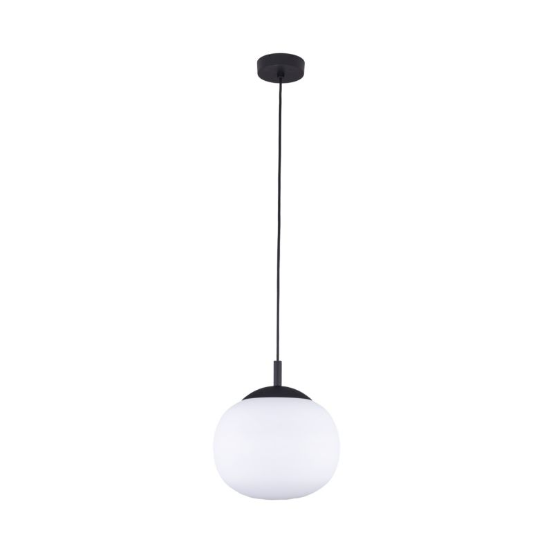 Lampa wisząca TK-Lighting Vibe biały klosz 25cm - 1szt.