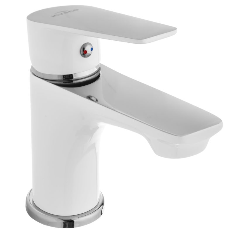 Bateria umywalkowa Invena Dokos biała 1szt