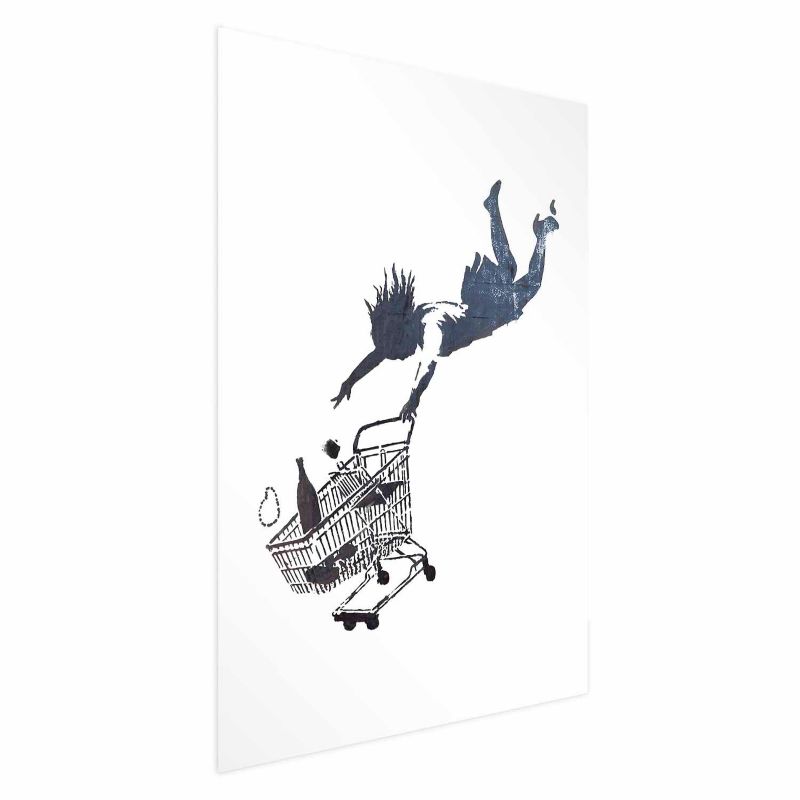 Plakat Artgeist Szał zakupów 40x60 cm bez ramy 1 szt