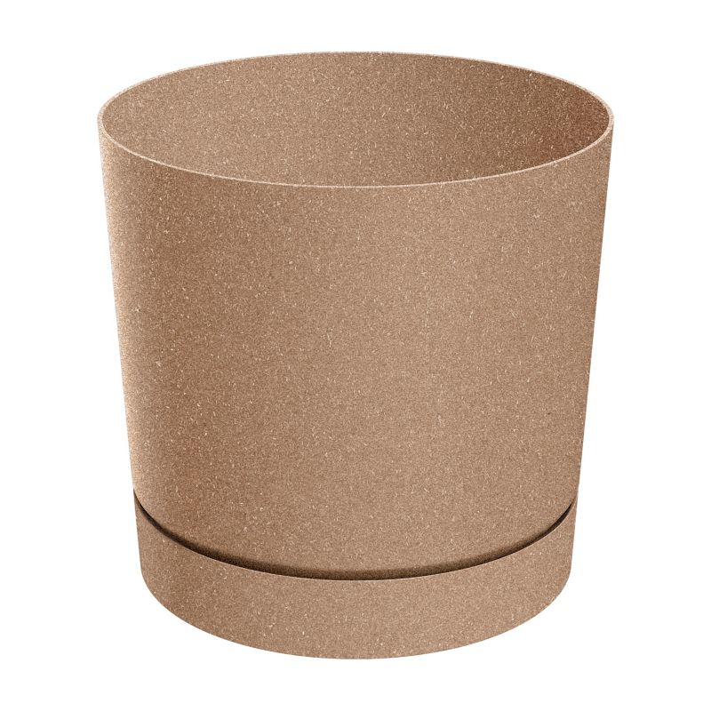 Doniczka Prosperplast Tubo P Eco Wood 13 cm naturo