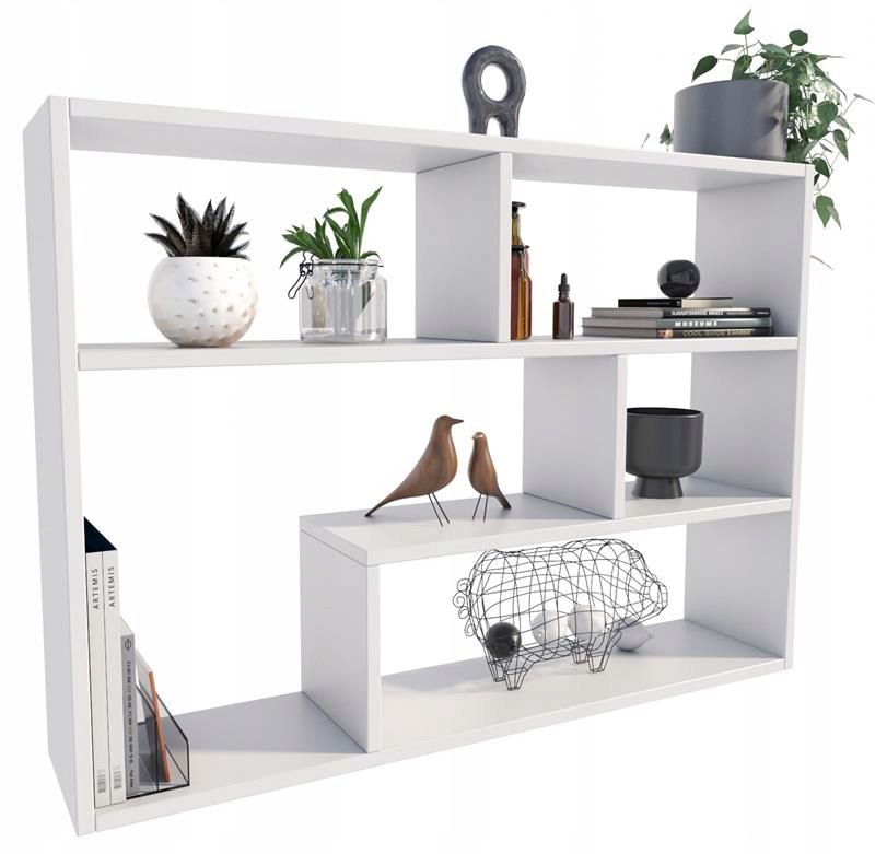 Półka Matkam wisząca FINO regał Per biały 1 szt.