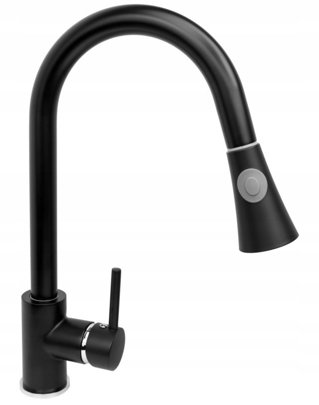 Bateria Kuchenna Granitan Snake z Wyciąganą Wylewką 1szt.