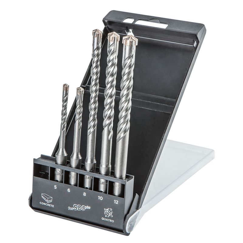 Zestaw wierteł do betonu GRAPHITE 5.0 do 12.0 mm 1 kpl.