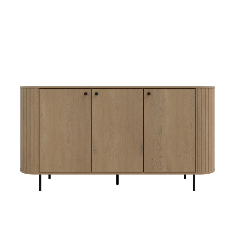 Komoda Bonni do salonu z trzema drzwiami Flana 830 3F Dąb Cremona 1 szt.