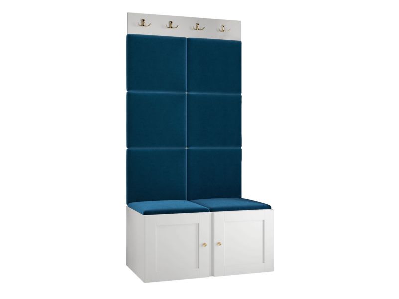 Zestaw MIRJAN 24 Orion Ramiro IV biały + granatowy 1 kpl.