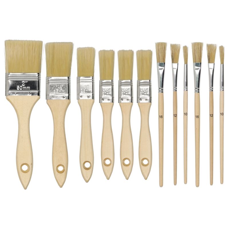 Zestaw 12 pędzili malarskich Favorite