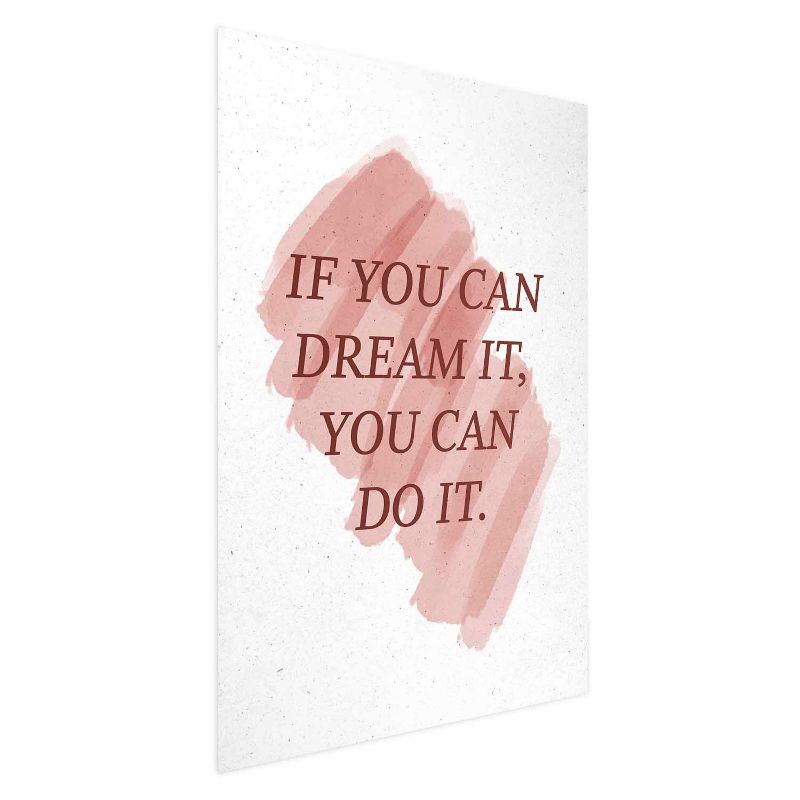 Plakat Artgeist You Can Do It 60x90 cm bez ramy bez marginesu 1 szt