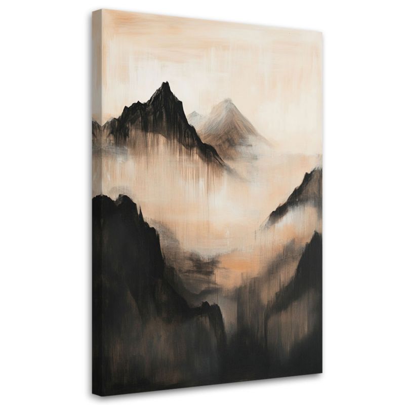 Obraz na płótnie Feeby Góry Abstrakcja Krajobraz 80x120cm 1szt