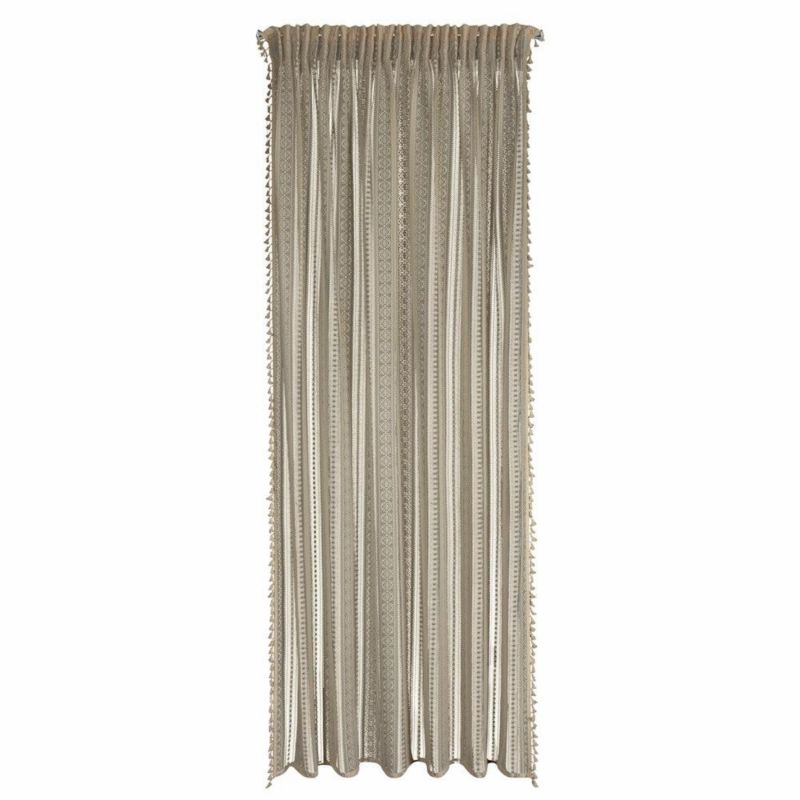 Zasłona Adora EUROFIRANY 140X270 Cm Jasny Beż Taśma 1 szt.