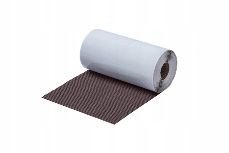 Taśma kominowa 4ROOF IZOMIN QUADRO 300mm 5mb brąz super elastyczna, odporna 1szt.