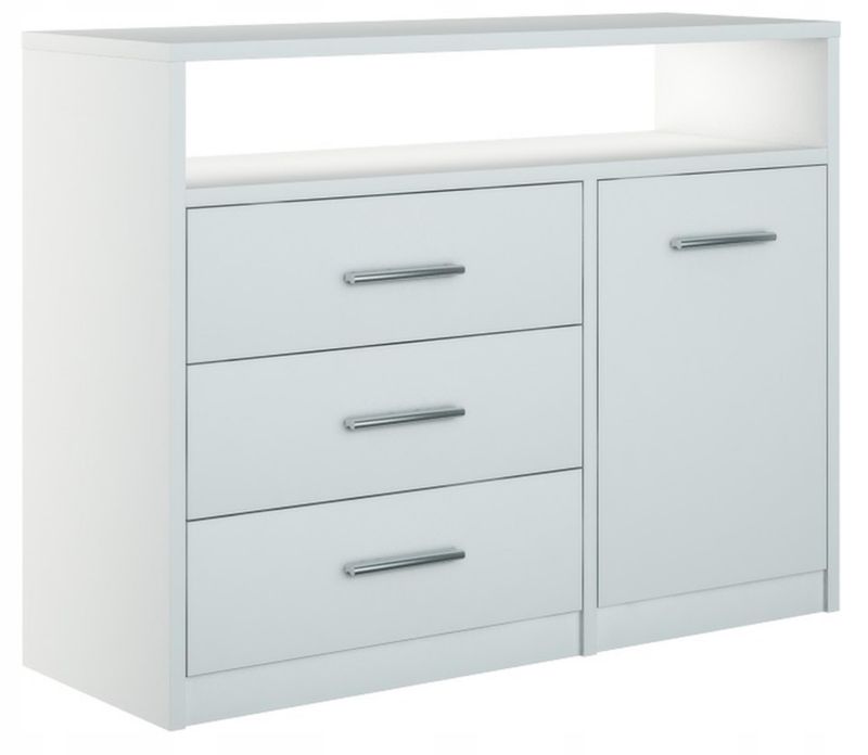 Komoda Matkam szafka bodo 1D3SO regał ufc biały 1 szt.