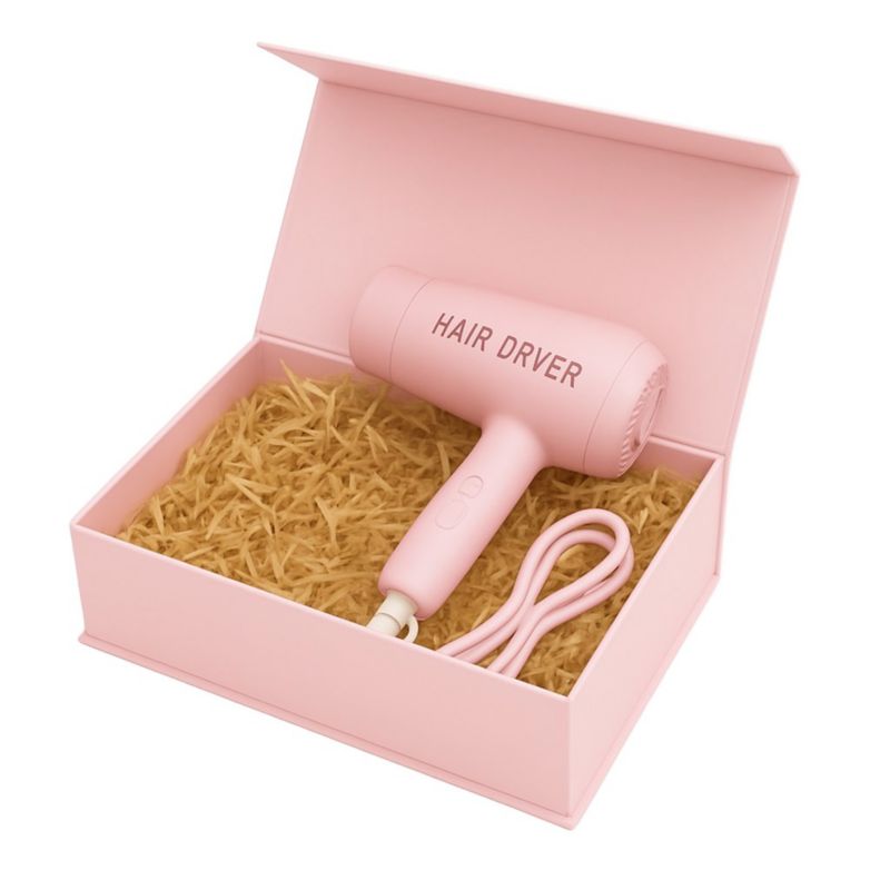 Pudełko Magnatyczne Neopak Różowe 250x180x70mm Elegancki Karton Prezentowy 1 szt.