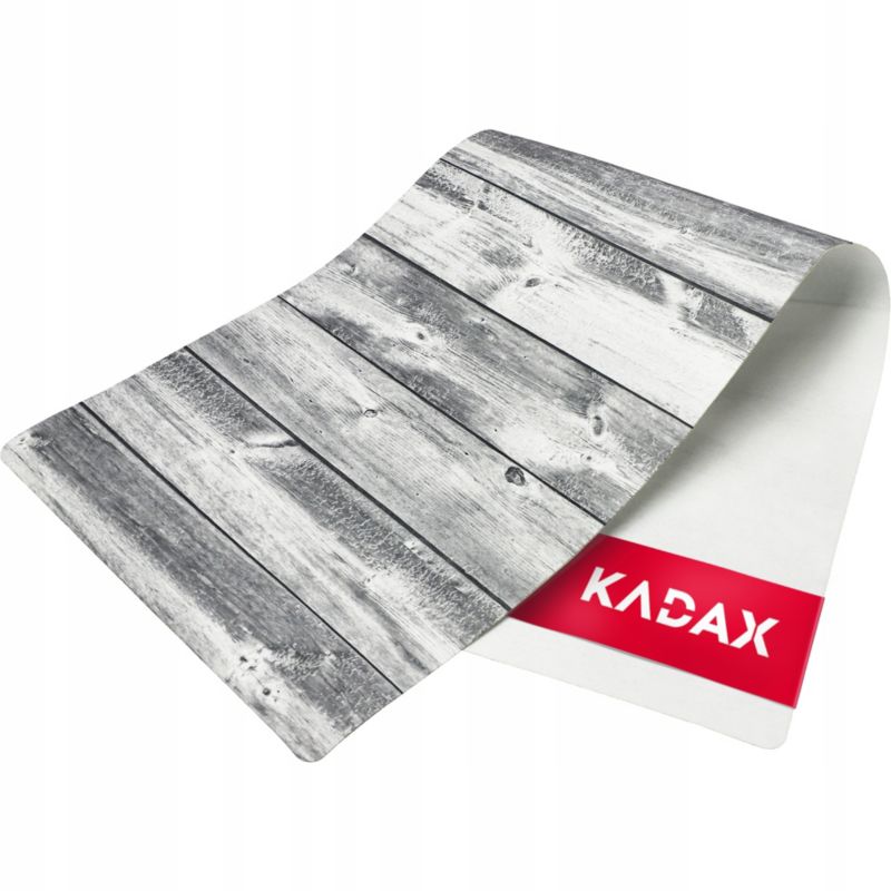 Bieżnik KADAX Na Stół Obrus Plamoodporny matowy 95x33 cm Drewno 4 Szary 1 szt.