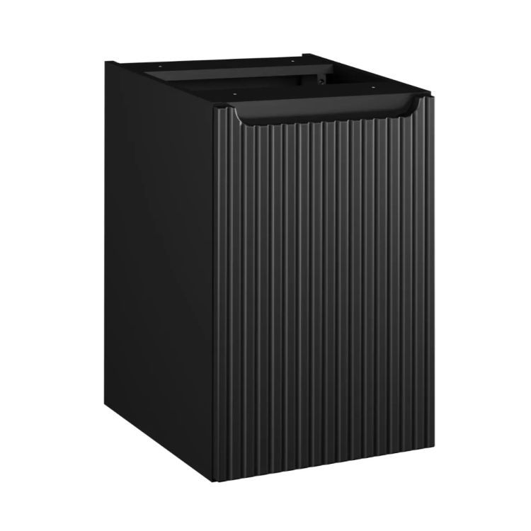 Szafka Comad łazienkowa NOVA BLACK D2 81-40-1D 40cm czarna z koszem 1 szt