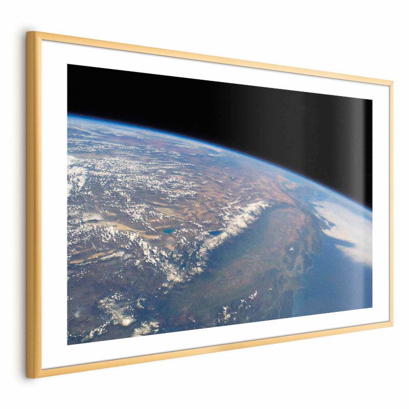 Plakat Artgeist Potęga ziemi 42x29,7 cm z ramą złotą 1 szt