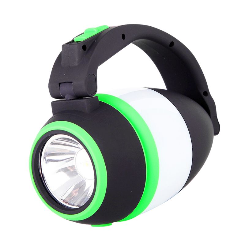 Latarka LED XUDO 3w1 3W-2W Zimna biała 6000K Czarno-Zielona 1 szt.