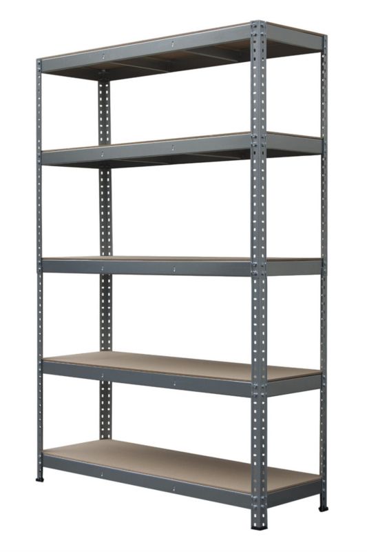 Regał metalowy skręcany STABIL Metalkas 180x120x40 200kg ocynk MDF 1 szt.