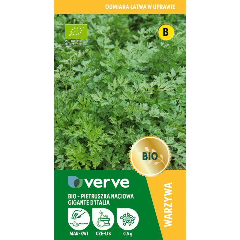 Nasiona Bio pietruszka Commun 2 Verve