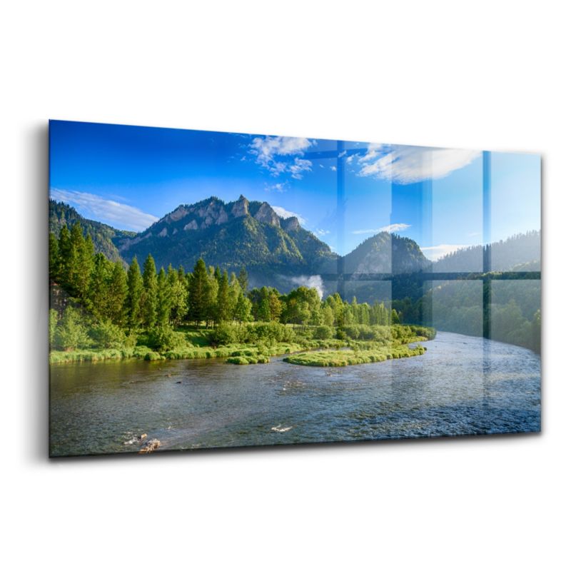 Obraz Szklany Wallfluent 120x60 cm Zakręt Dunajca w Pieninach 1 szt.