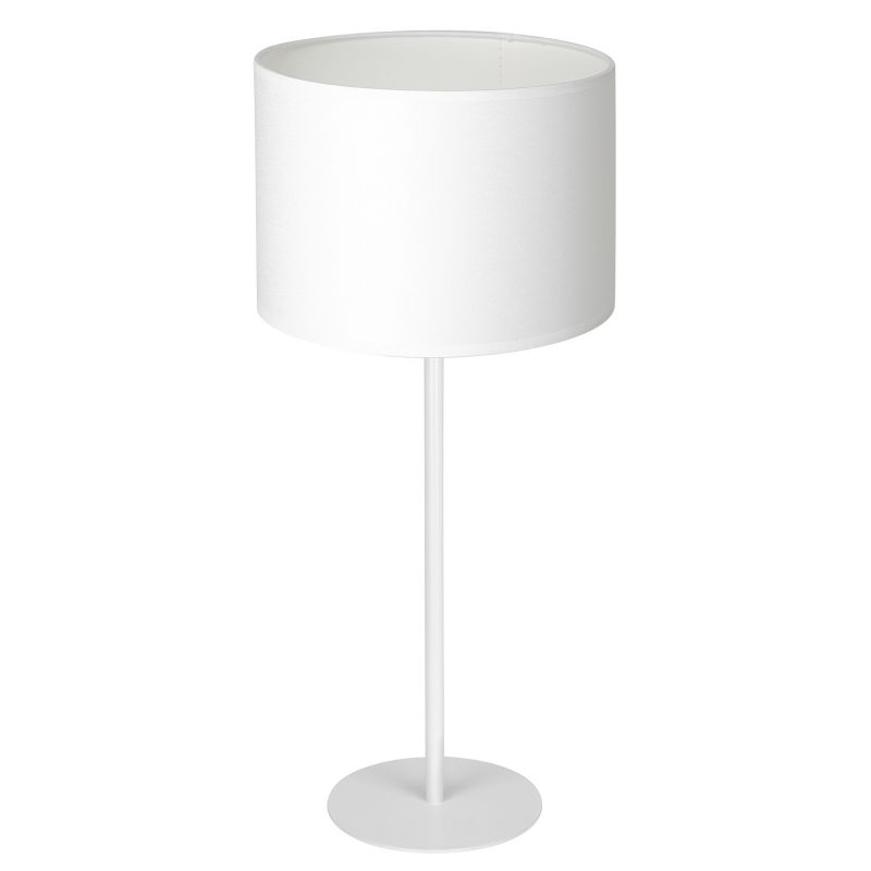 Lampka stołowa Luminex Arden biały mat 1 x E27 x 15W IP20 wym: 56 x 25 x 25 cm metal - 1 szt.