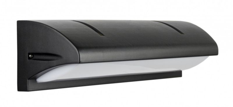 Kinkiet ścienny zewnętrzny SU-MA Nelly czarny 2 x E27 x 60W IP54 wym: 12,4 x 42 x 11,5 cm - 1 szt.