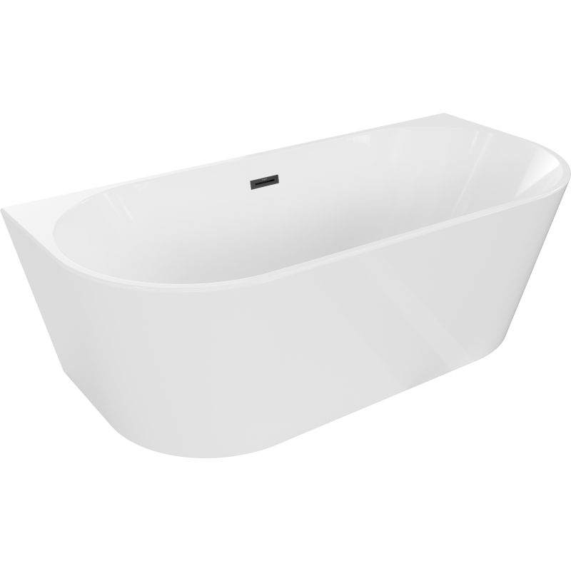 Wanna przyścienna Mexen Oval biała 140x75 cm 52671407500-70 1 szt.