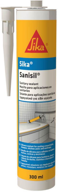 Silikon sanitarny Sika Sanisil bezbarwny