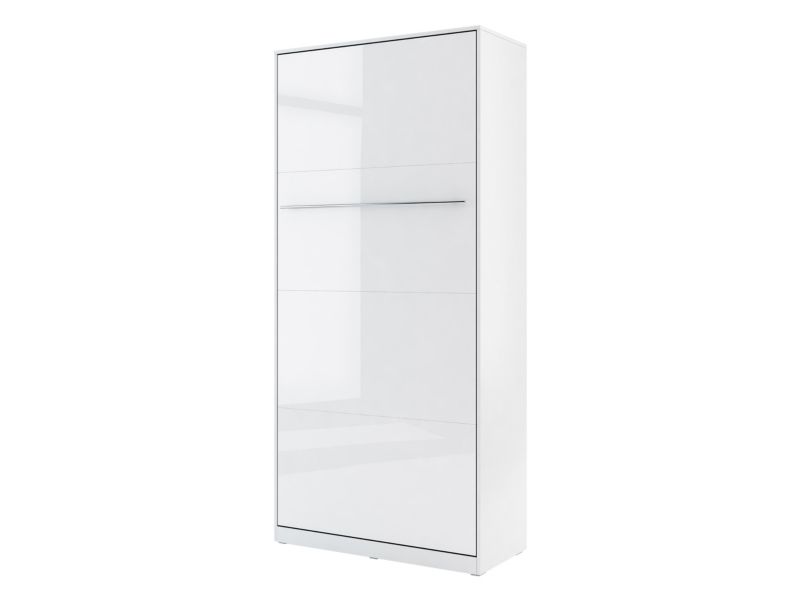 Półkotapczan pionowy MIRJAN 24 Concept Pro I CP-03 90x200 biały + biały połysk 1 szt.