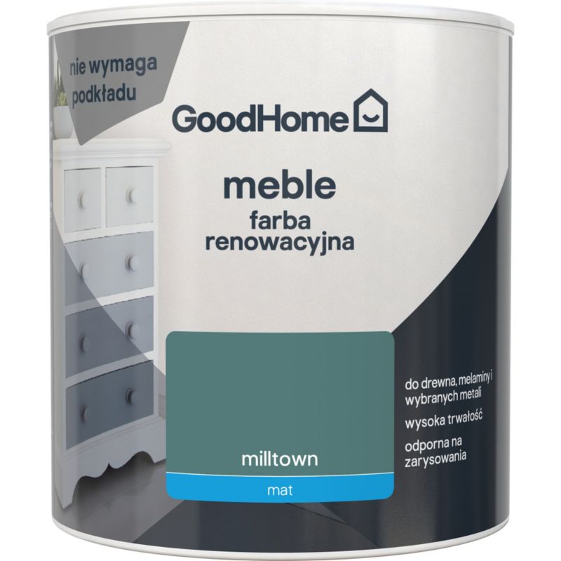 Farba renowacyjna do mebli GoodHome Reno milltown mat 0,5 l