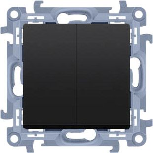 Łącznik podwójny Kontakt-Simon S10 czarny