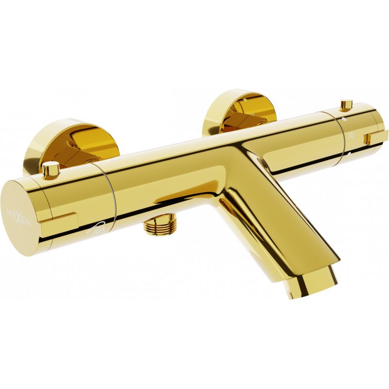 Termostatyczna bateria wannowa Mexen Kai złoty 1 szt.