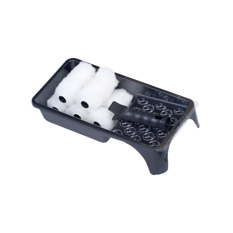 Zestaw malarski FAVORITE, SMALL nr 60, wałek Vestan 10 cm, do farb akrylowych, emulsyjnych, lateksowych, 9 elementów